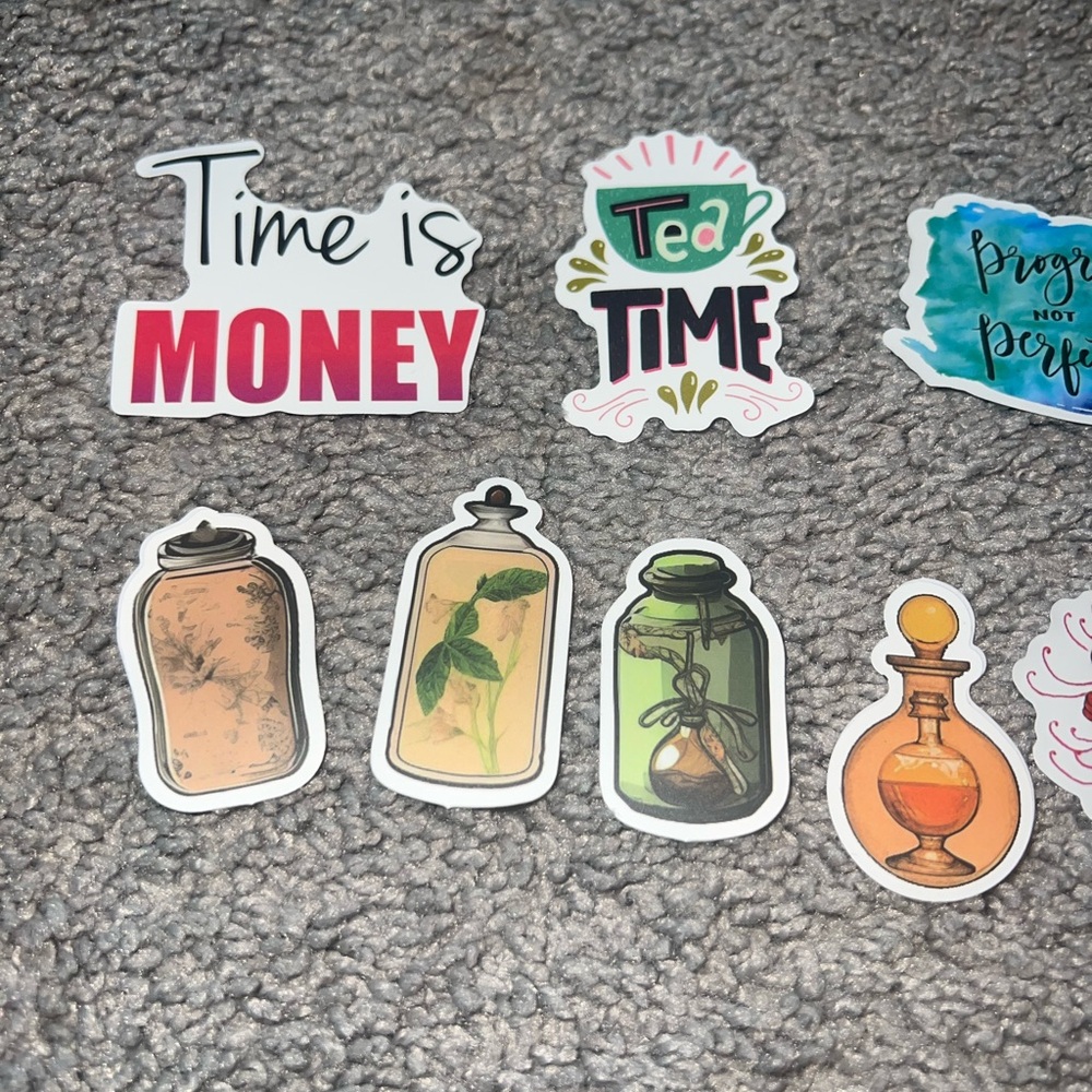 3 for $12 Colorful Assorted Stickers Set - Picture 2 of 3